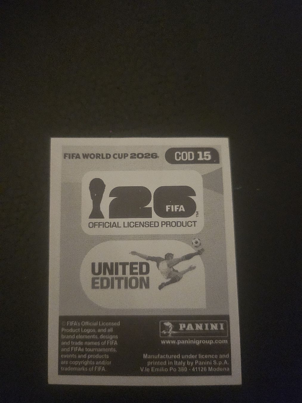 Panini Sammelbilder & Trading cards: panini COD15 – Neu (gemäss Beschreibung) aus Croy von sylvie1350 1