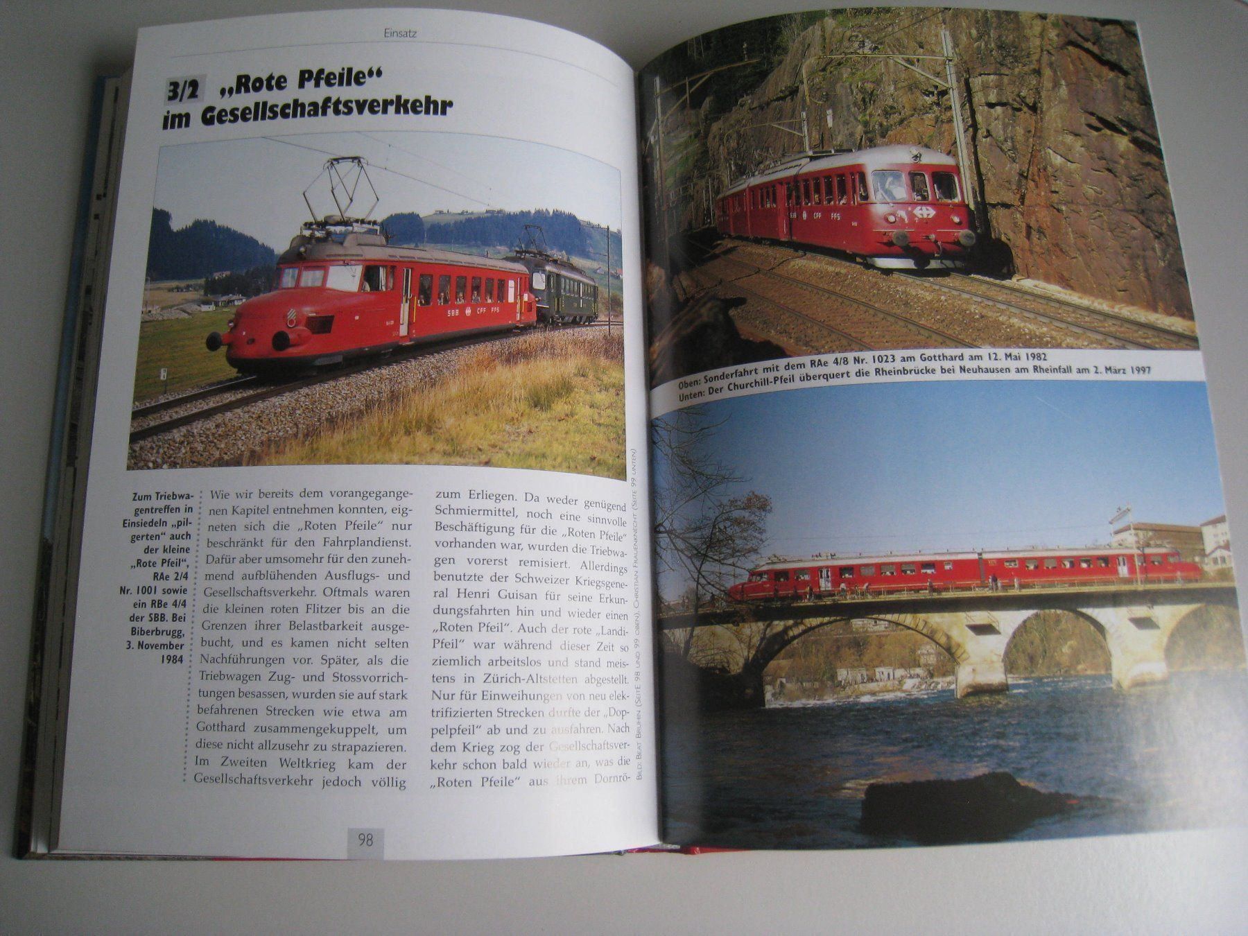 Bücher: Rote Pfeile Legendäre Triebwagen der SBB,  2000 – Gebraucht aus Buchs ZH von swiss-train 7