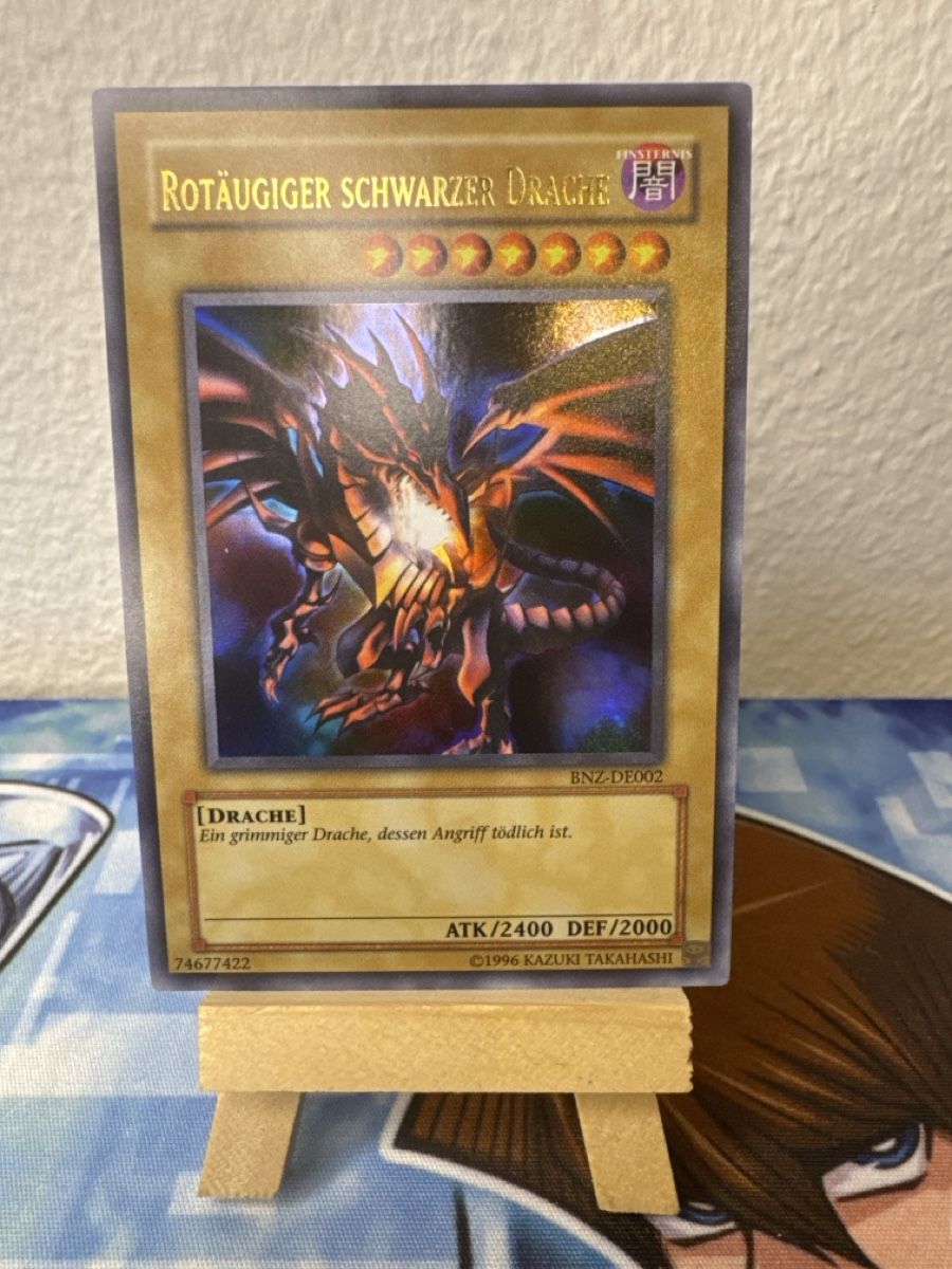 Yu-Gi-Oh! Rotäugiger Schwarzer Drache / BNZ / Ultra rare (Gebraucht) in ...