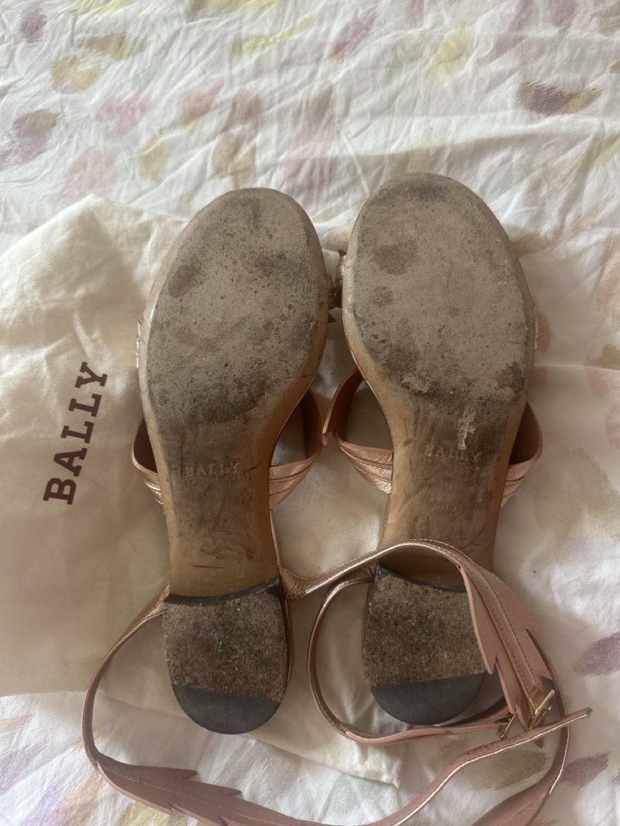 Bally Damenschuhe: Bally rose gold sandals Gr 39 – Gebraucht aus Basel von Greenways 2