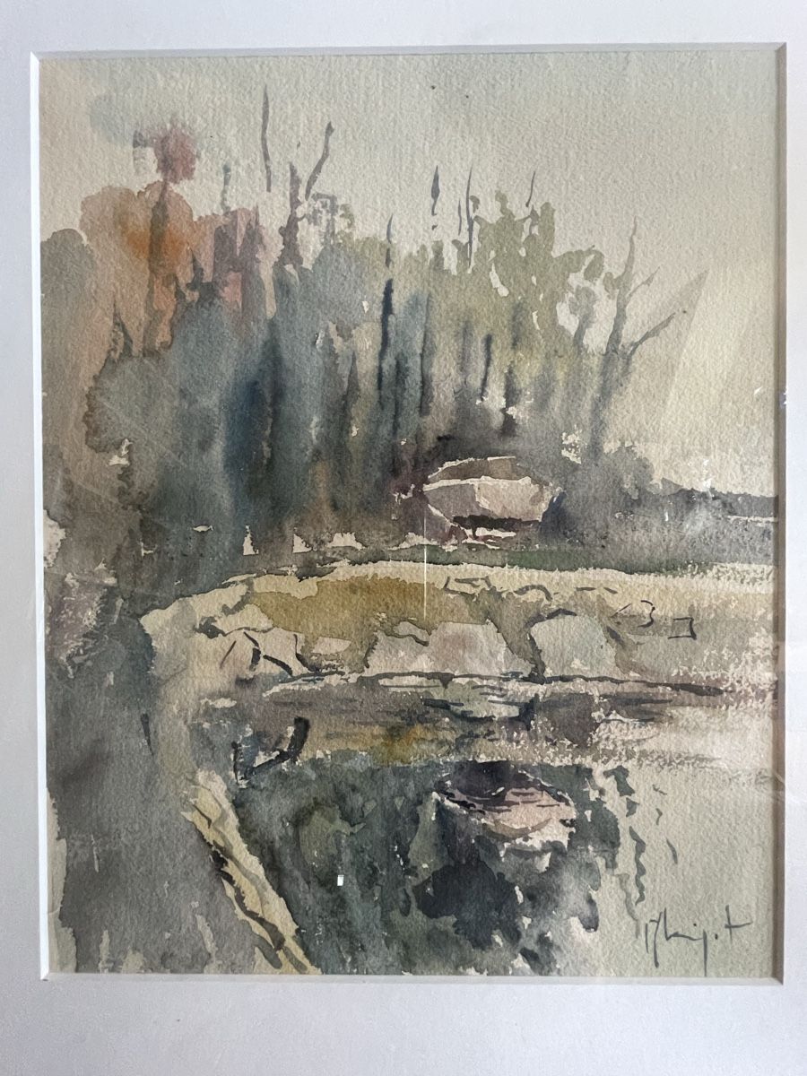 Dipinti: Paul Mingot, aquarelle 2004 – Usato da Granges-Marnand venduto da val_2b5z 2