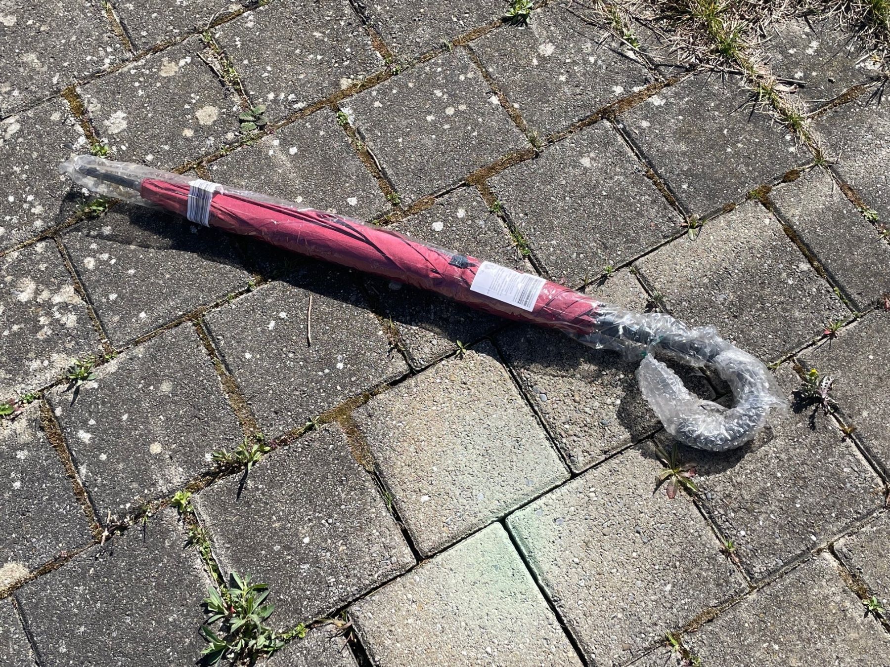 Ombrelli: Regenschirm Rot NEU 105cm – Nuovo (secondo la descrizione) da Gletterens venduto da XBHS7412 3