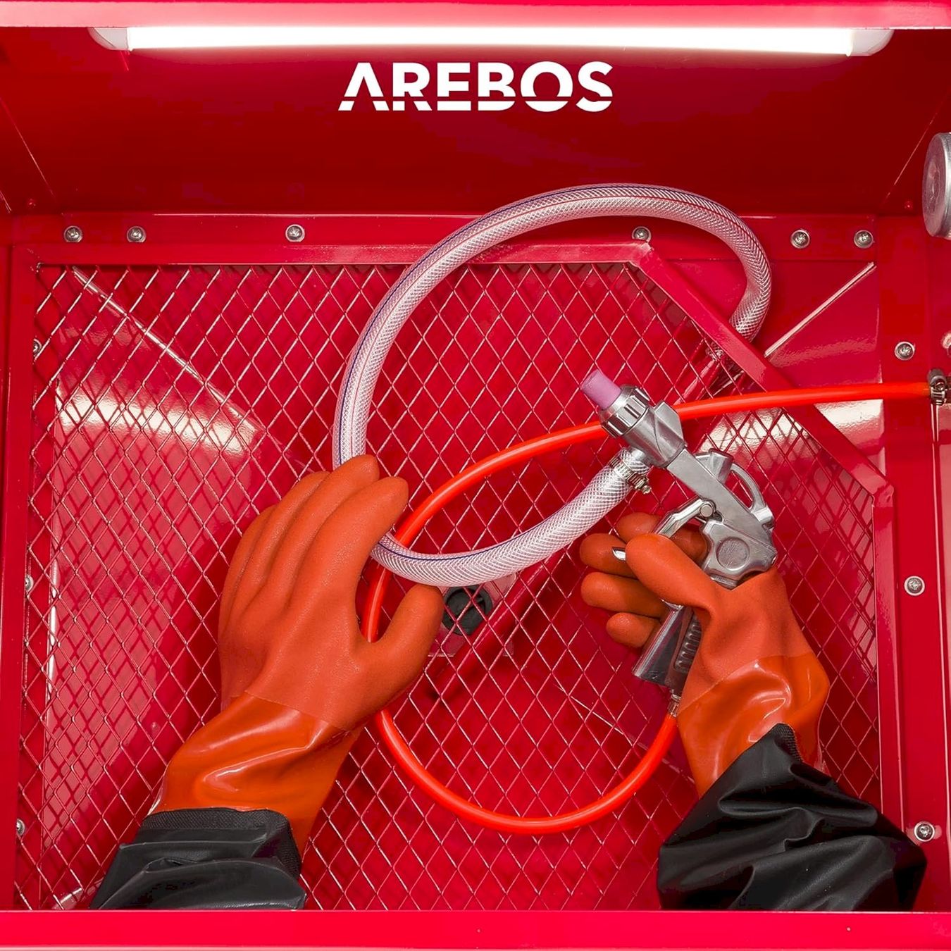 Alle Werkzeuge: AREBOS Sandstrahlkabine 90 Liter – Neu und originalverpackt aus Bottighofen von zaap 3