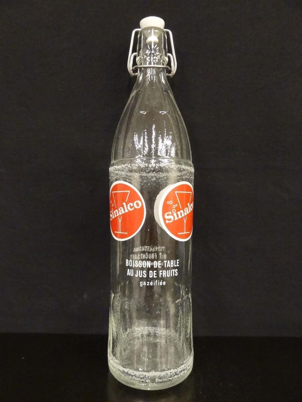 Sinalco Gläser, Krüge & Flaschen: alte Flasche SINALCO 1970 ungeeicht – Gebraucht aus Kerzers von Flaschenposten 1