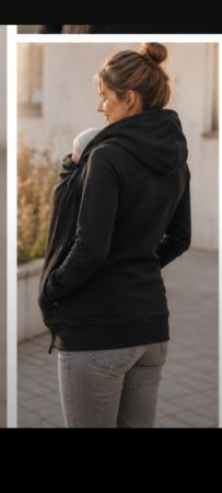 Tragepullover AGNESH. schwarz Grösse M sehr guter Zustand