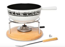 STÖCKLI Käsefondue Set Classic Alpaufzug