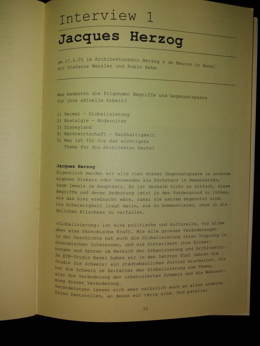 Bücher: corbusier kunst design caminada jacques herzog polke – Gebraucht aus Welschenrohr von Regool 7