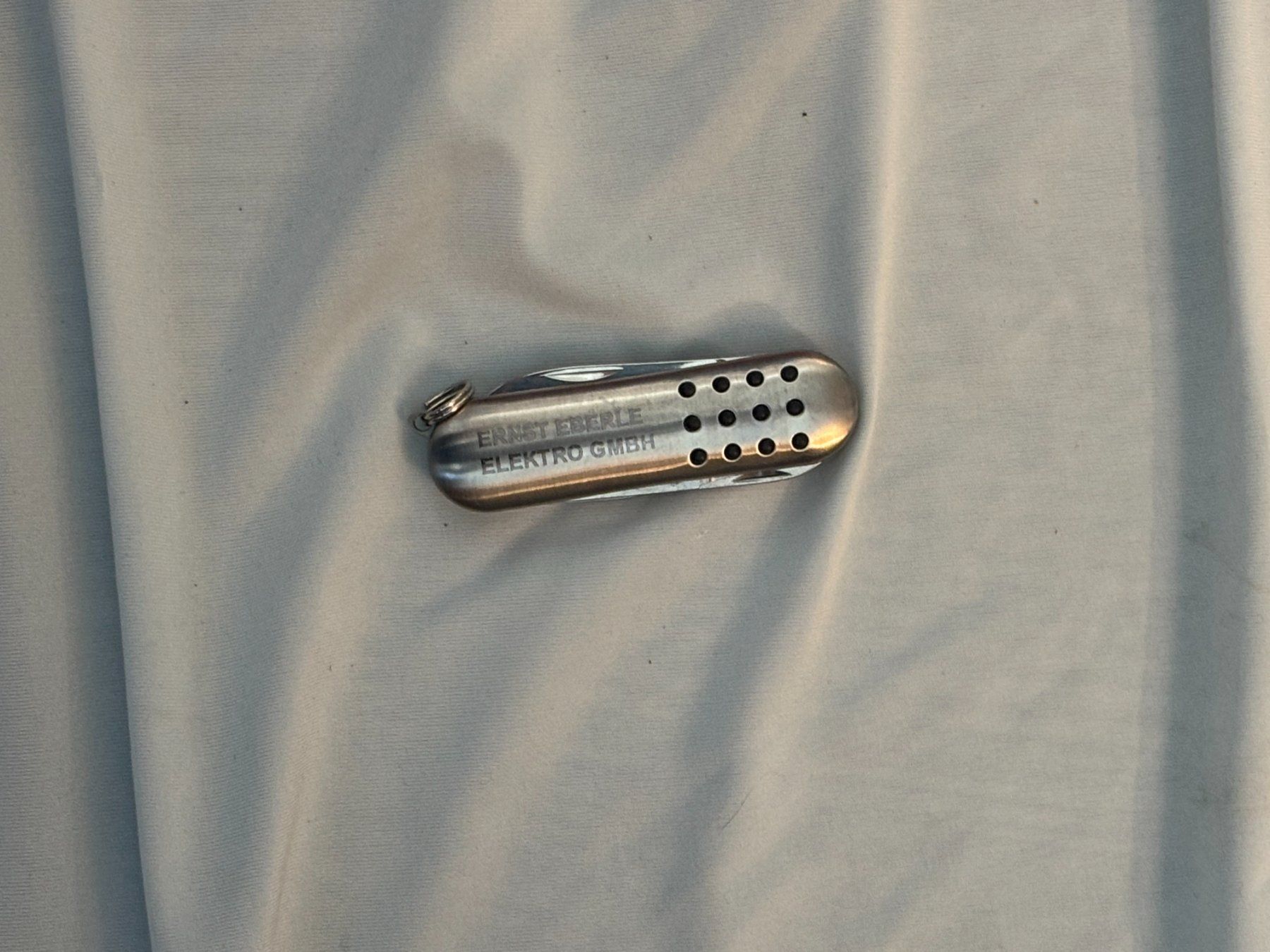 Coltelli tascabile: Taschenmesser Metall mit Gravur – Usato da Birmensdorf ZH venduto da SwissQualityTrade 1