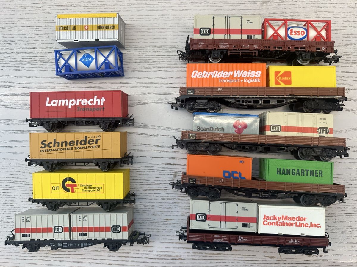 Märklin Modellini di ferrovie: Märklin Containerzug – Usato da Lupsingen venduto da New-Haven 2