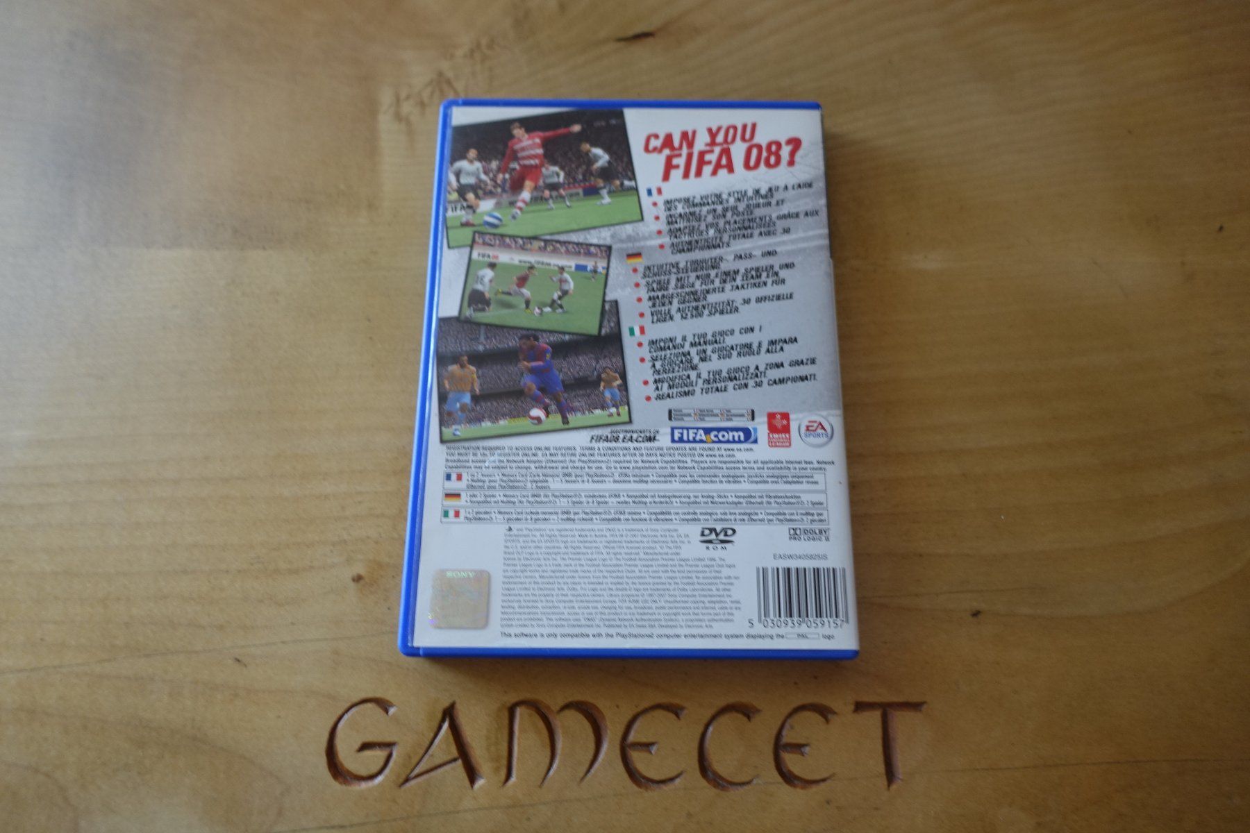 Sony Spiele: FIFA 08 – Gebraucht aus Steinach von Gamecet 2