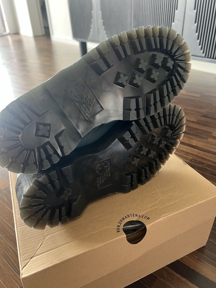 Dr. Martens Scarpe da donna: Dr. Martens Jadon Stiefel, hellblau, neu, Grösse 39 – Nuovo e nell'imballaggio originale da Baar venduto da Lila2006 4