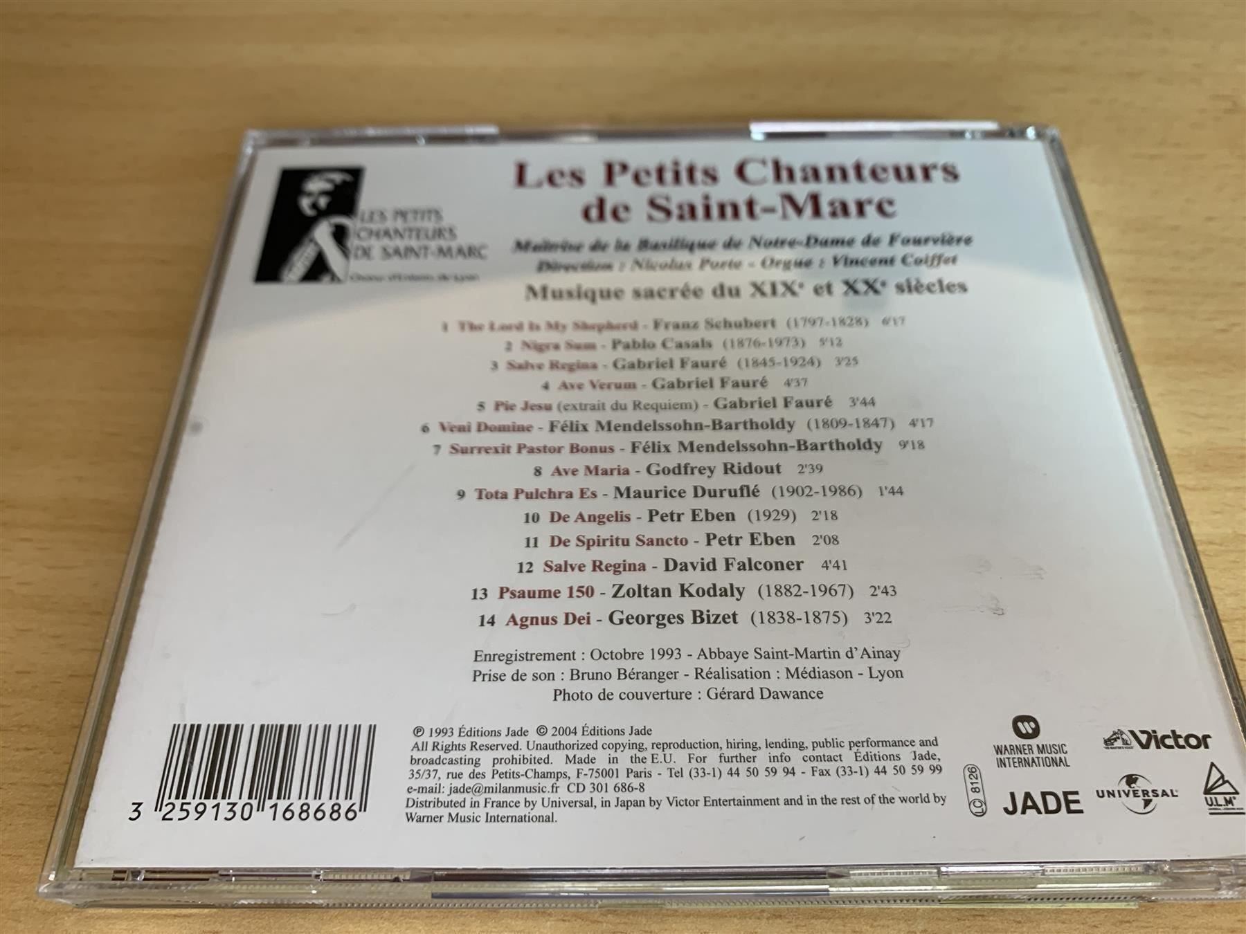 CD: Les Petits Chanteurs De Saint-Marc – Usato da Rikon im Tösstal venduto da Alpenmutz 1
