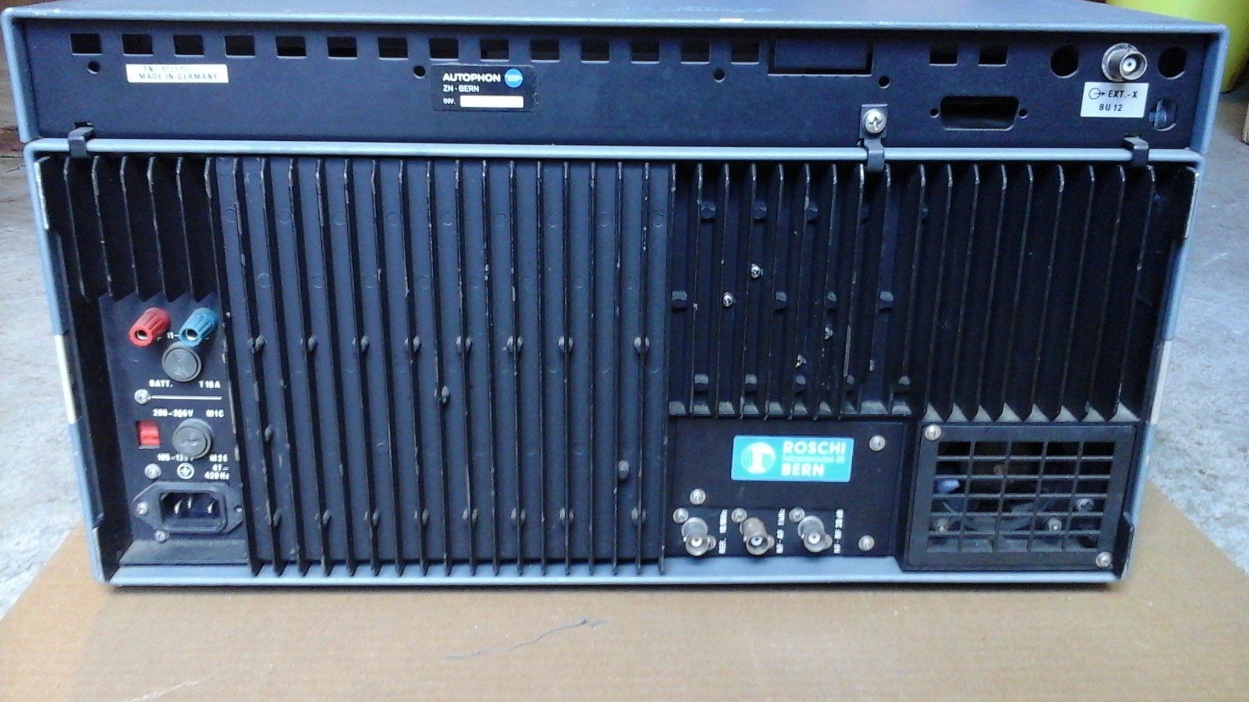 Mesurer: ROHDE & SCHWARZ SMFS2 Mobile Tester DEFEKT! – Défectueux à Farnern par Radiovox 2