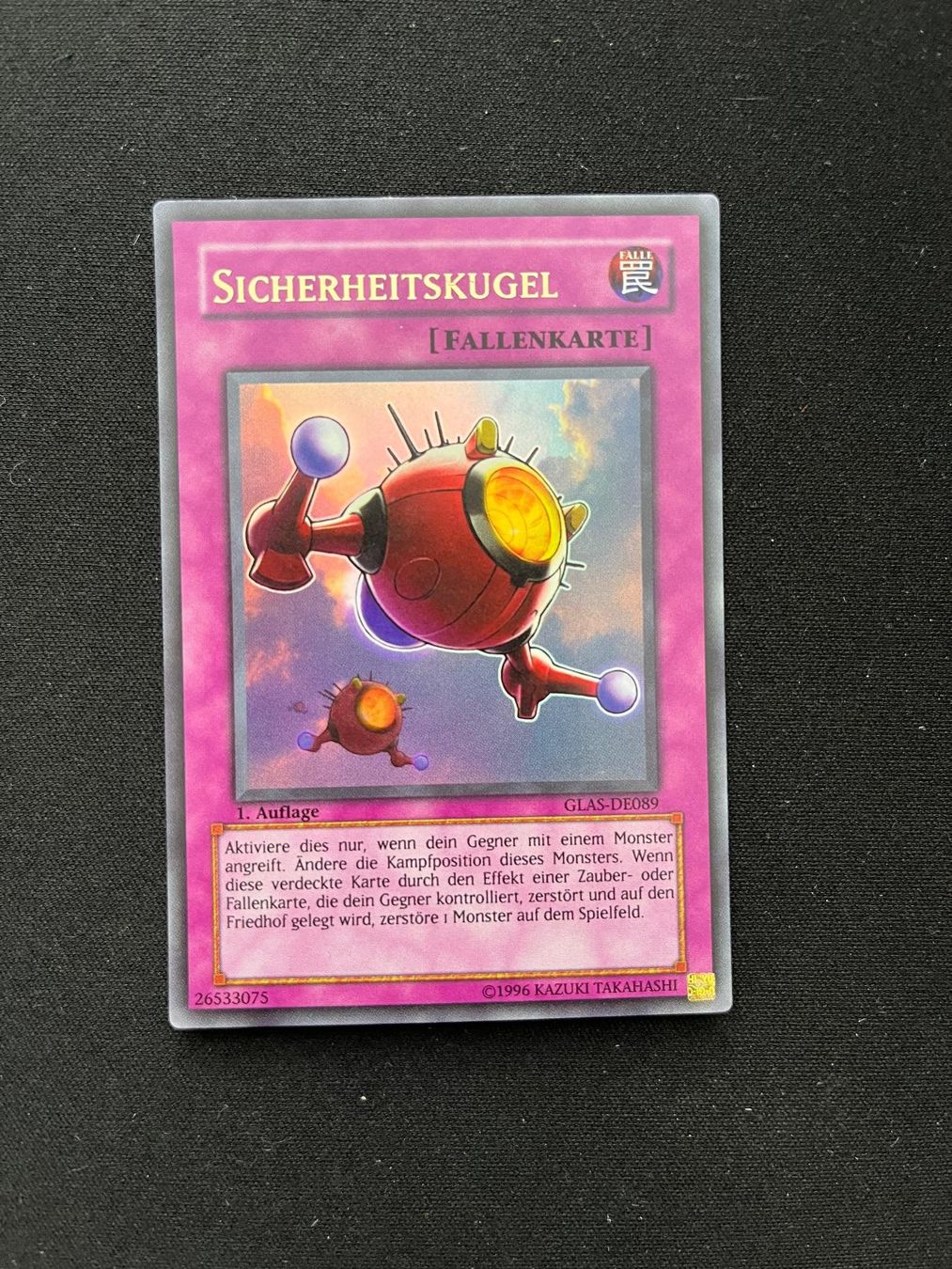 Yugioh Carte collezionabili: Sicherheitskugel (GLAS-DE089), Ultra Rare – Usato da Gränichen venduto da Pauli94