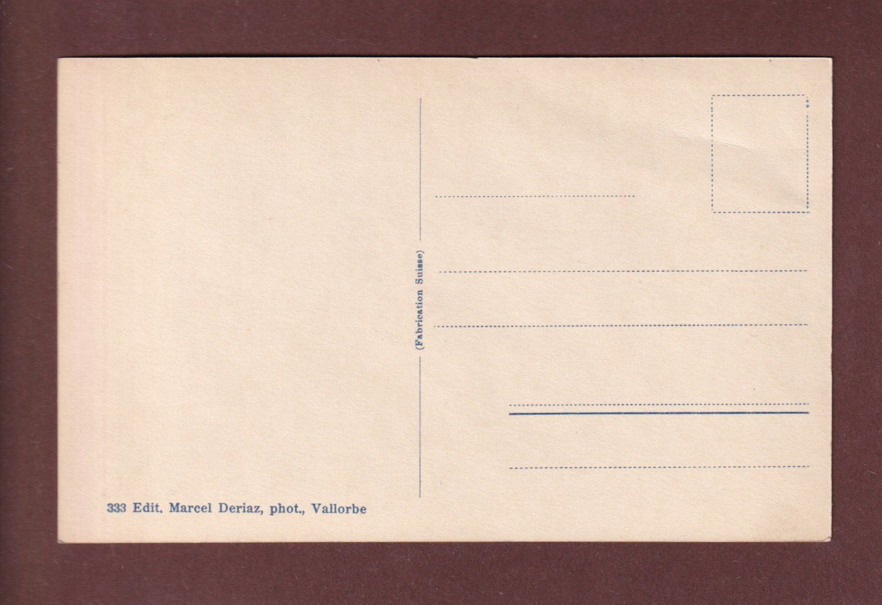 Ansichtskarten: VALLORBE - Source de l'Orbe – Gebraucht aus Pully von nicecards-shop 1