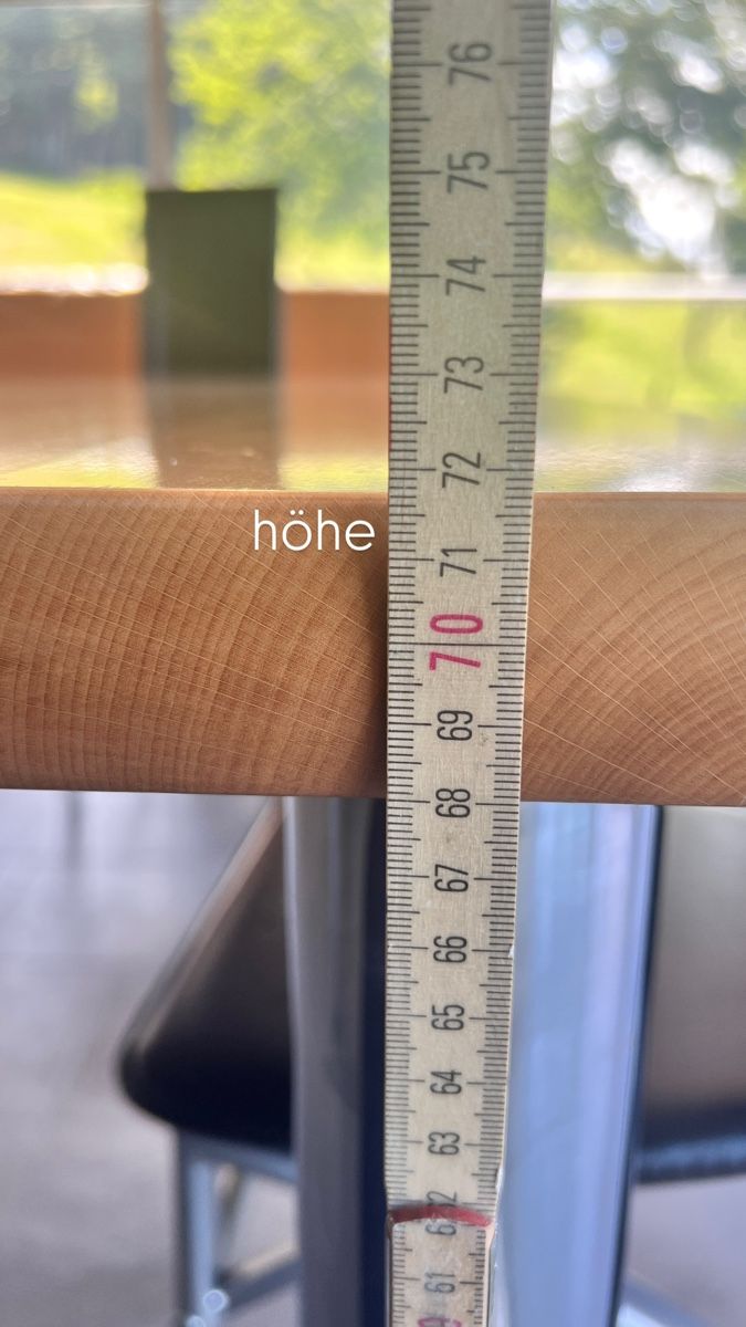 Tavoli: Esstisch Holz Metall Beine – Usato da Bleiken venduto da Manus-WunderPlunder 3