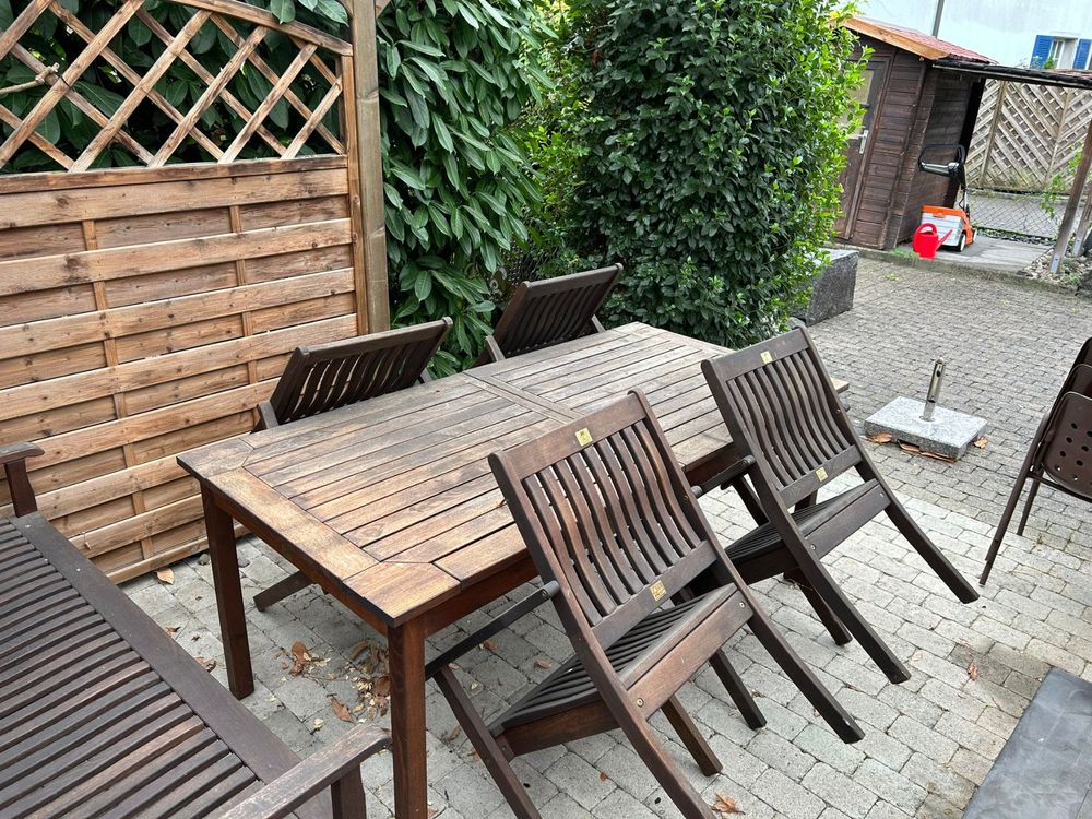 Gartenmobel Teak Gebraucht