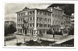 Pontresina (GR) Engadin - Hotel Bernina - Tanksäule - 1941