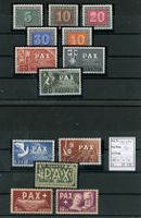PAX SERIE KOMPLETT ** LUXUS POSTFRISCH