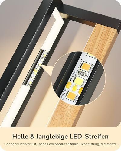 Lampen: Nachttischlampe Touch Dimmbar Metall Holz Design moderne – Neu und originalverpackt aus Hundwil von pak_7zvn 5