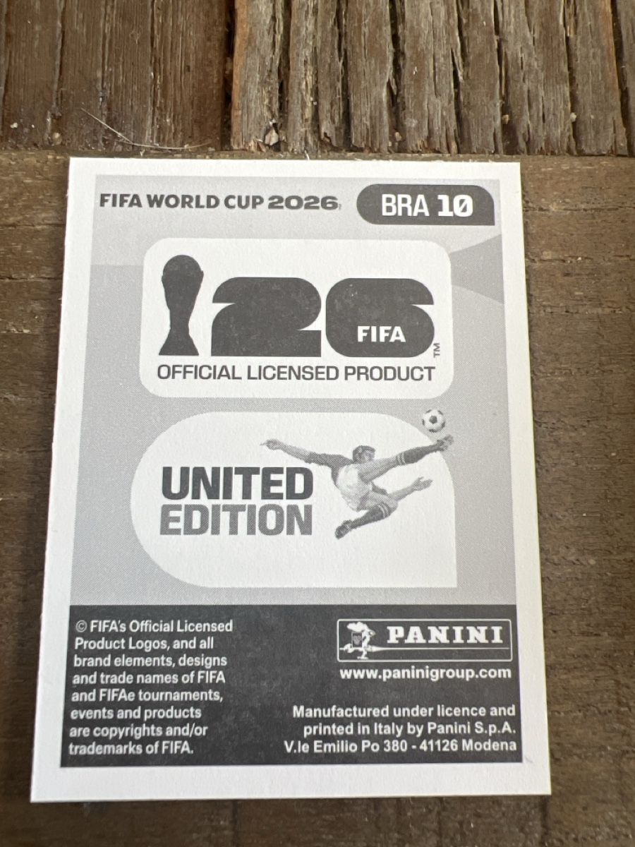 Panini Carte collezionabili: BRA 10 – Nuovo (secondo la descrizione) da Balsthal venduto da pas_6qqf