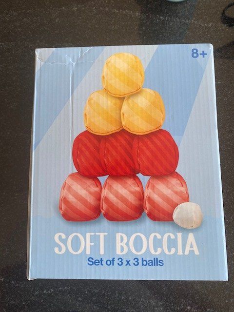 Jeux: Soft Boccia Set 3x3 Bälle neu, OVP – Neuf avec emballage d'origine à Ergisch par July64