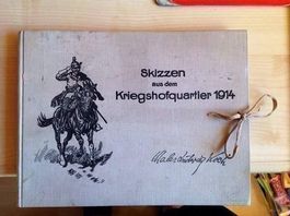 Buch Skizzen aus dem Kiegshofqutier 1914