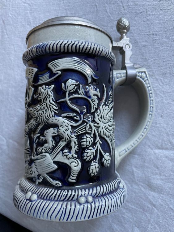 Onebttl Edelstahl-Bierkrug 680 Ml Mit Deckel – Doppelwandig Isoliert, Geschenk Für Opa, Vatertag
