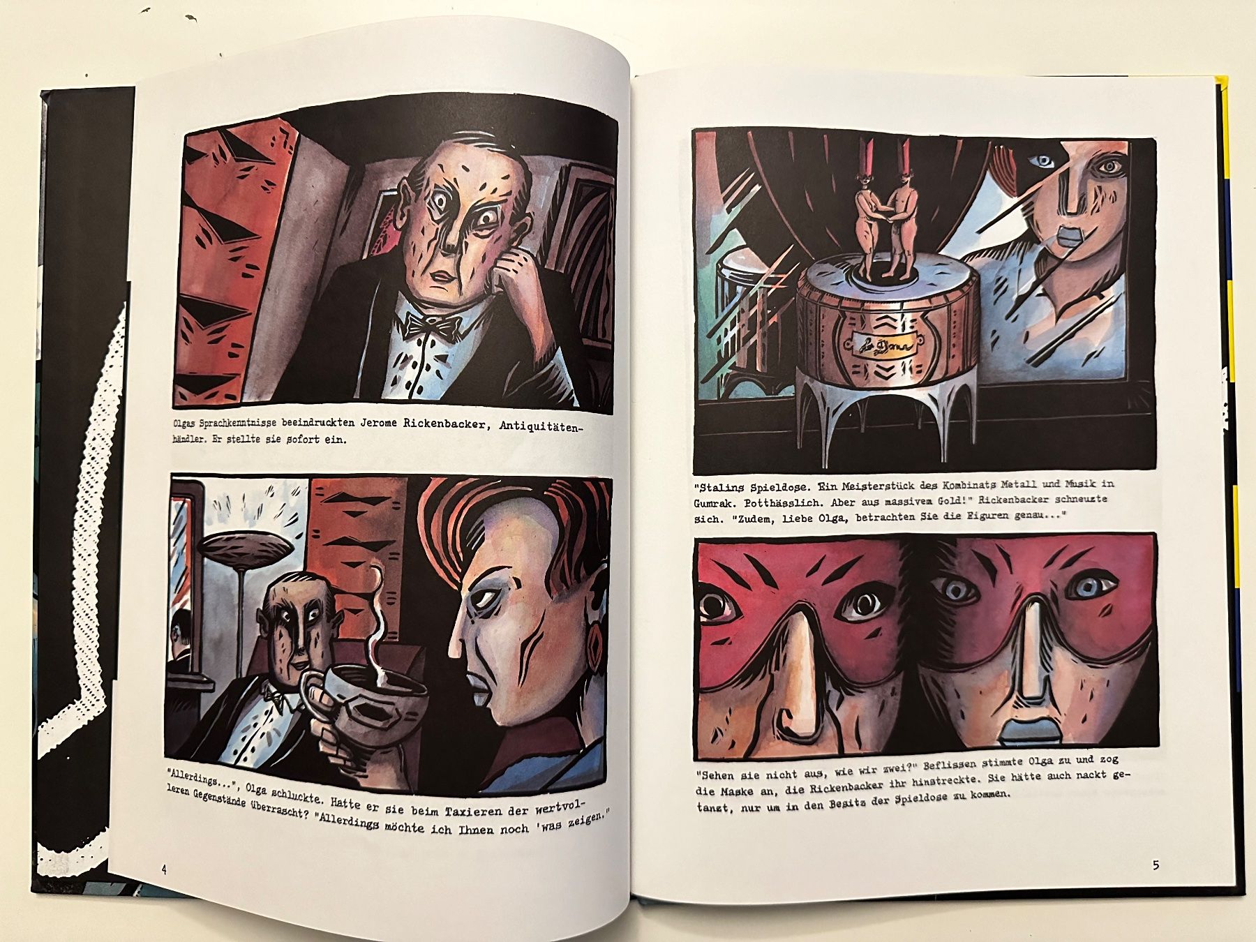 Fumetti: LUNA HOTEL - EDITION MODERNE - CAPREZ / SCHULER - HARDCOVER – Usato da Münsingen venduto da Ganjam 4