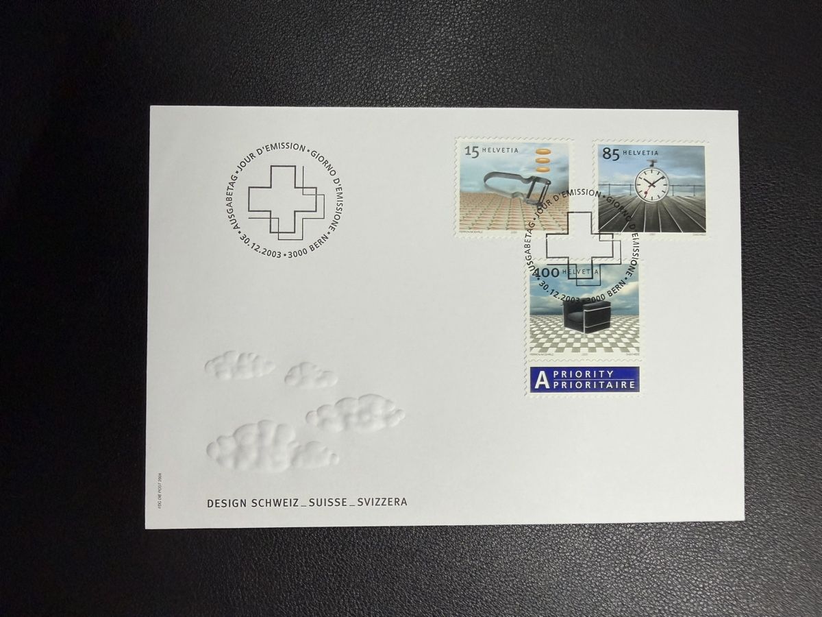 Tous les timbres: Schweiz FDC 30.12.2003 – Neuf (Voir description) à oberrüti par jeanmei