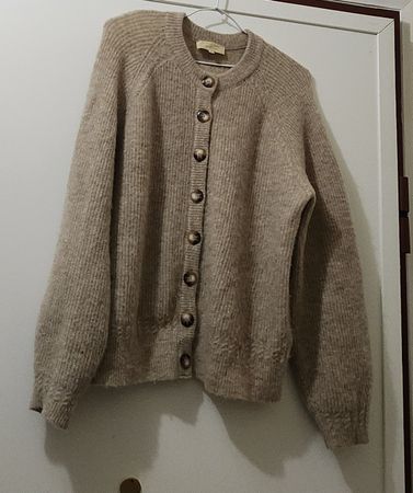 Cardigan Sézane laine alpaga beige taille M /L 