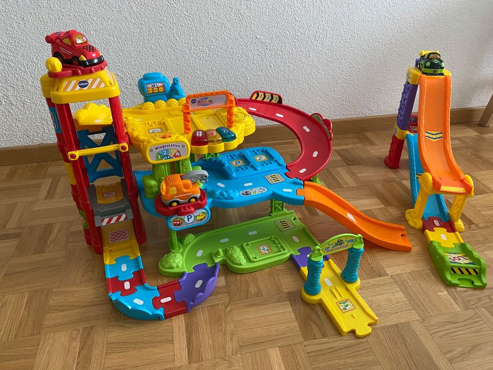 Vtech Tut Tut Baby Flitzer Bauernhof mit 6 Tieren (Gebraucht) in Nebikon für CHF 25 - mit