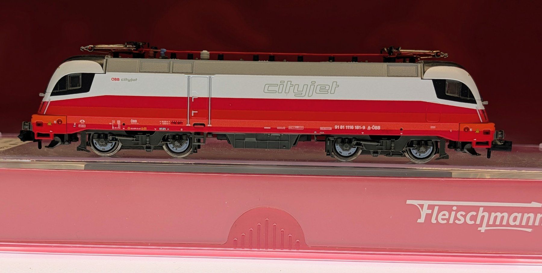 Fleischmann Modelleisenbahnen: Spur N E-Llok 1116 181-9, ÖBB – Neu und originalverpackt aus Reinach BL von angus74