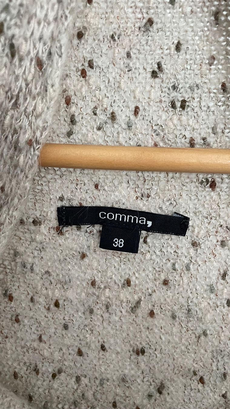 Comma Giacche: Comma Strickjacke, beige gesprenkelt – Usato da Trüllikon venduto da Megan 1