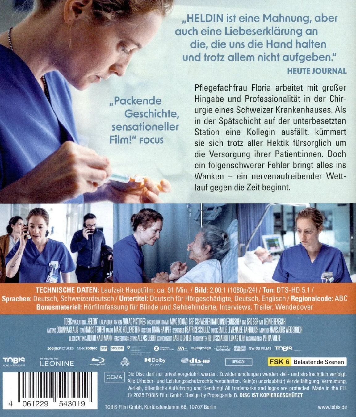 Tutti i DVDs: Heldin (Blu-ray) – Usato da Anglikon venduto da Dooley 1