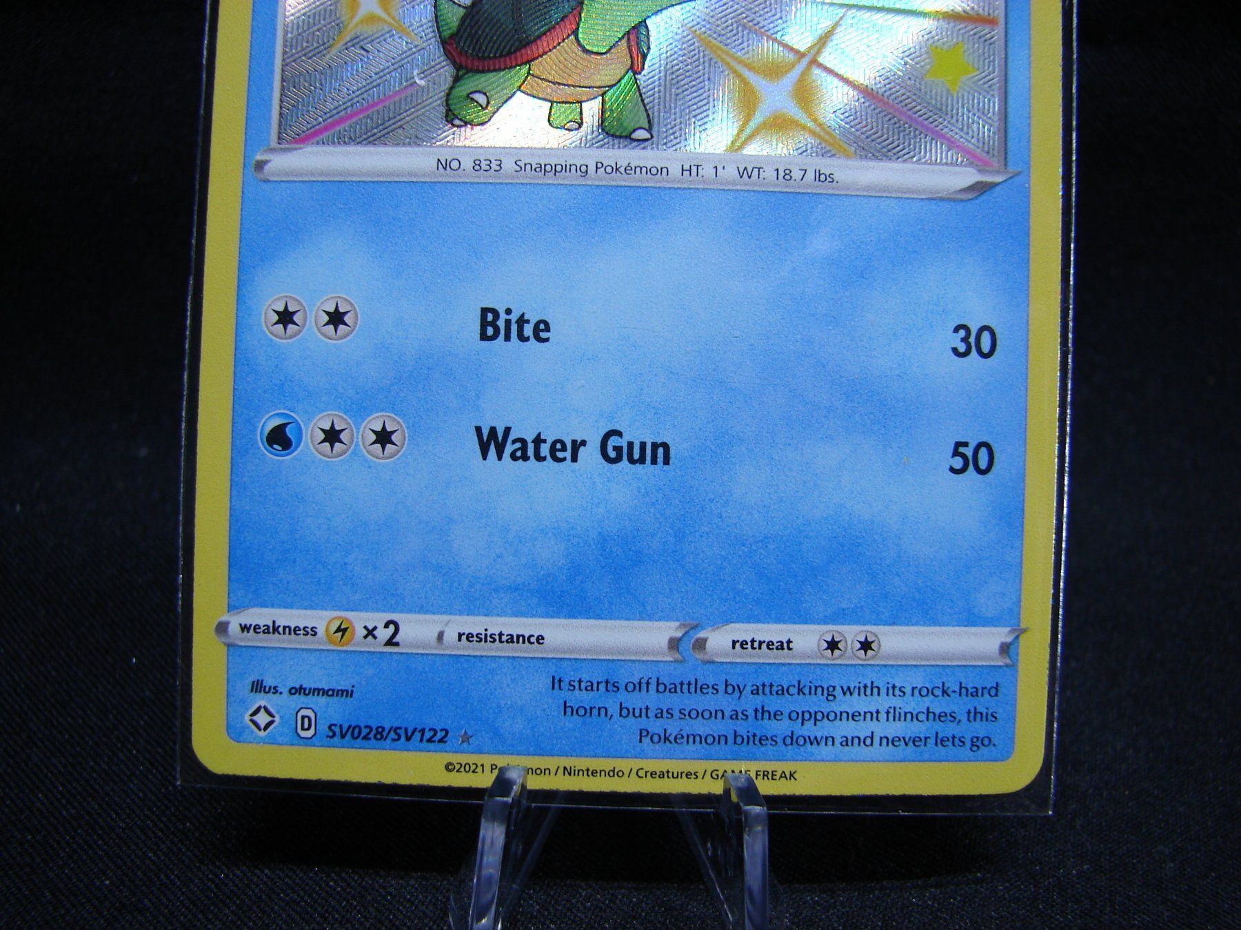 Pokémon Carte collezionabili: Pokemon Chewtle Holo  NM                   /215 – Nuovo (secondo la descrizione) da Rümlang venduto da coh_87ww 2