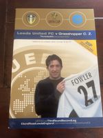 GC GCZ Grasshoppers Zürich Vintage Matchprogramm Leeds 2001