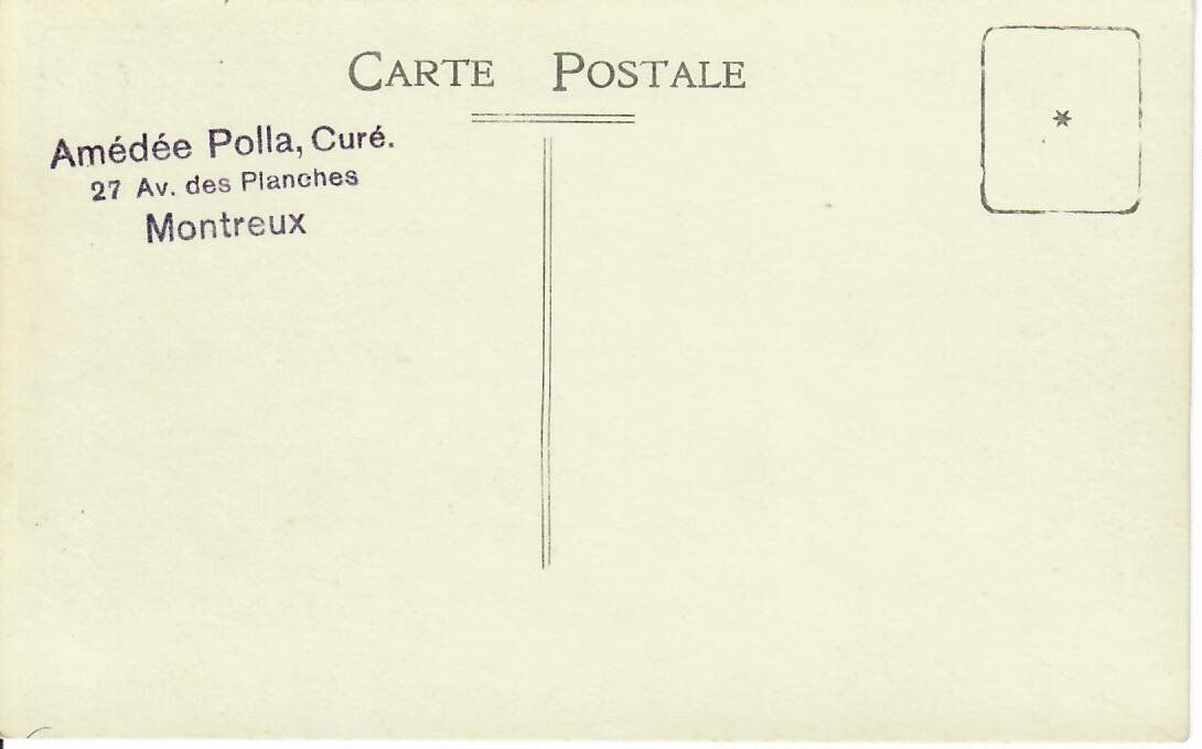 Cartoline postali: Amédée Polla, Curé Montreux – Usato da Hochdorf venduto da Ziegel-16 1
