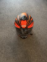 Motorradhelm IXS Rot-schwarz, Grösse L, Gebraucht