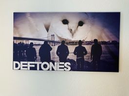 Deftones Kunstdruck auf Leinwand – Bespannter Keilrahmen