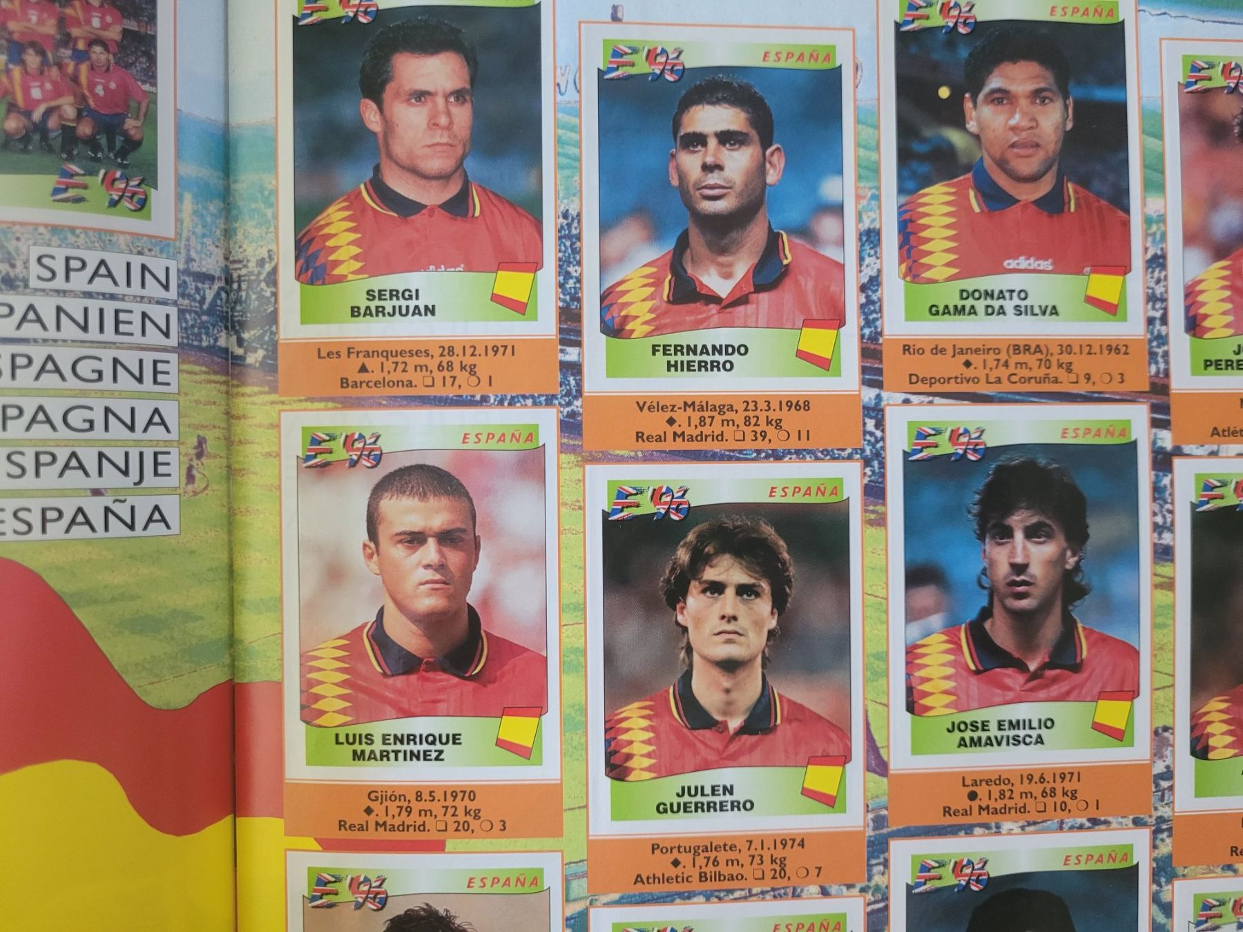 Panini Album: Panini Album EURO 96 - Druckversion – Nuovo (secondo la descrizione) da Nürensdorf venduto da spartacus64 2