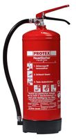 Pulverfeuerlöscher ABC mit Manometer 6 kg