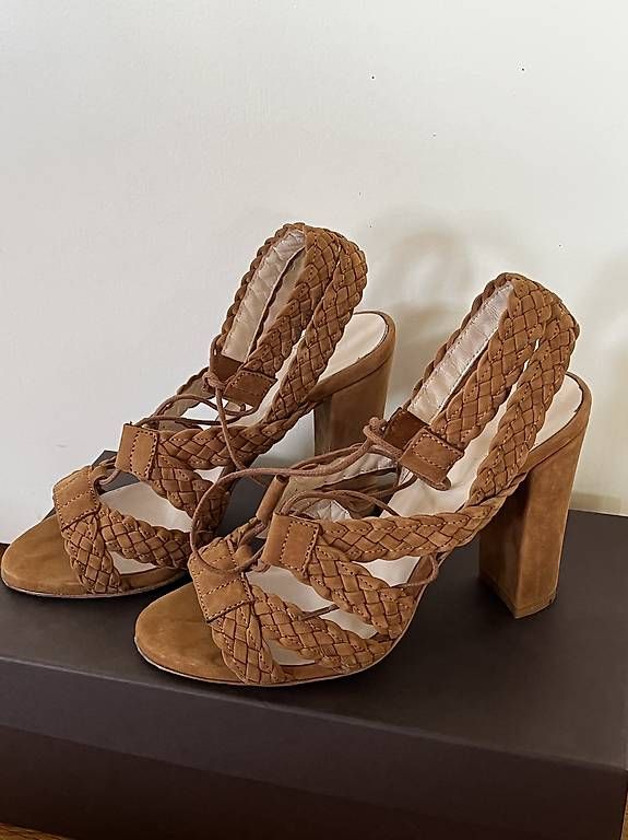Scarpe da donna: Wildleder Sandaletten Gr 36 – Usato da Mittelhäusern venduto da cgrandi 3