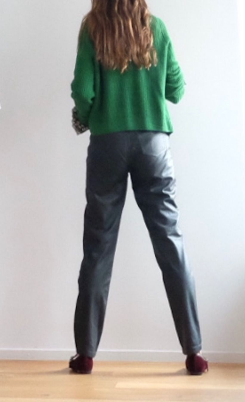 Pantalons: LEONARDO coole Hose aus 100% Leder – D'occasion à Jona par vanessasupermarket20 4