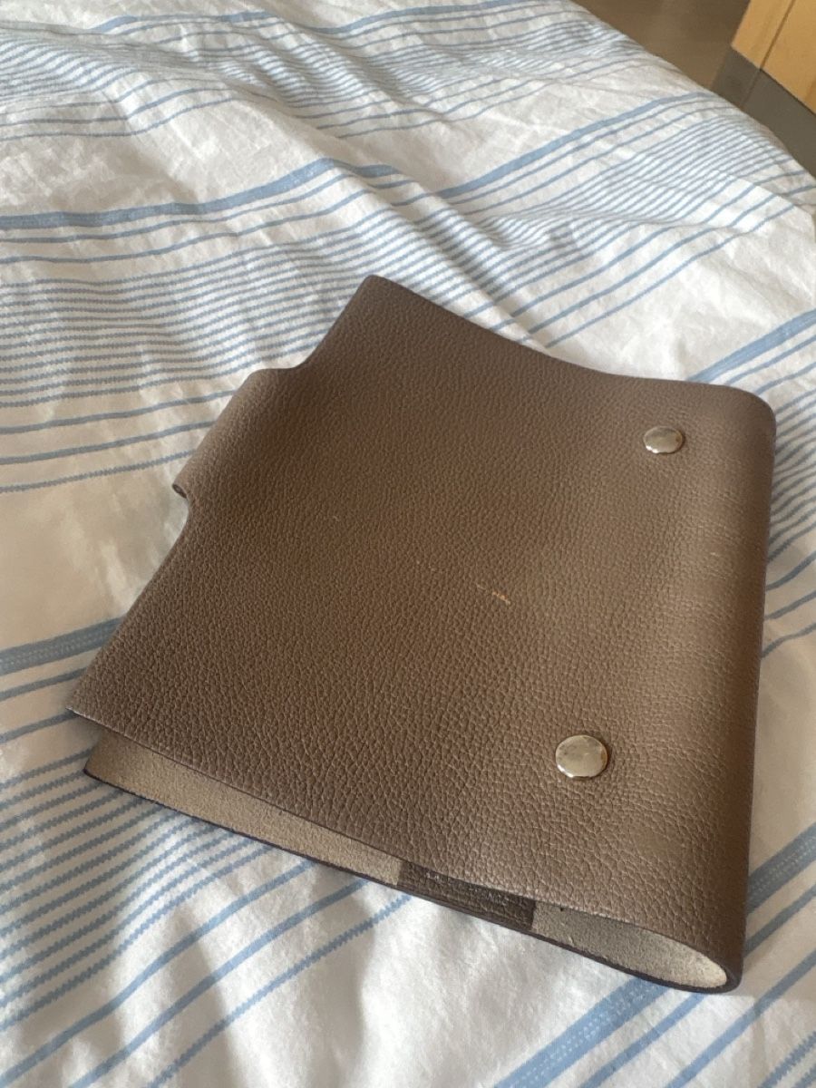Hermès Valigie & Borse: Carnet Hermès cuir marron occasion – Usato da Puidoux venduto da ray_2b5z 2