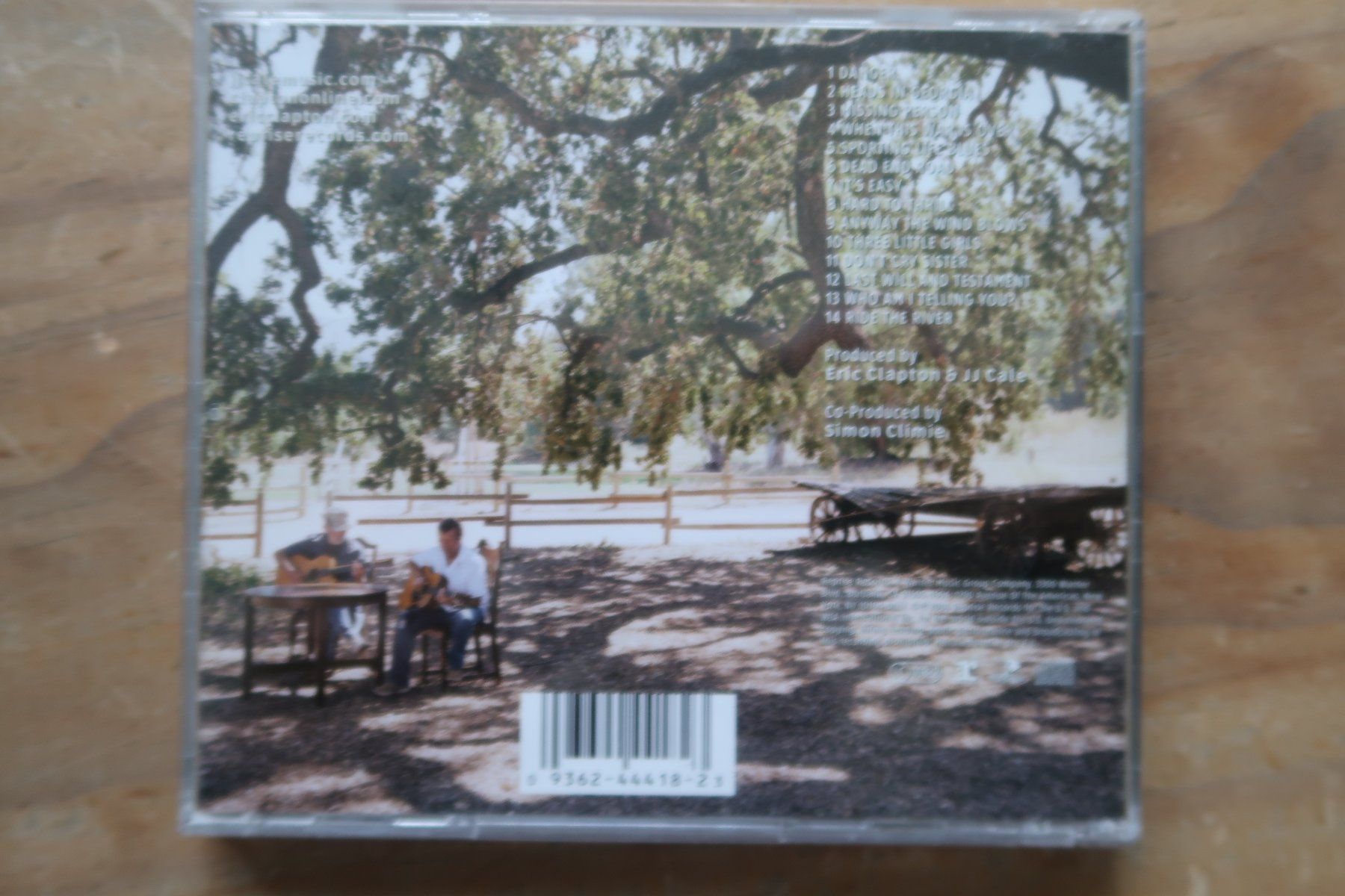 CD: J.J. CALE & ERIC CLAPTON - THE ROAD TO ESCONDIDO - CD – Usato da Basel venduto da Patiscat 2