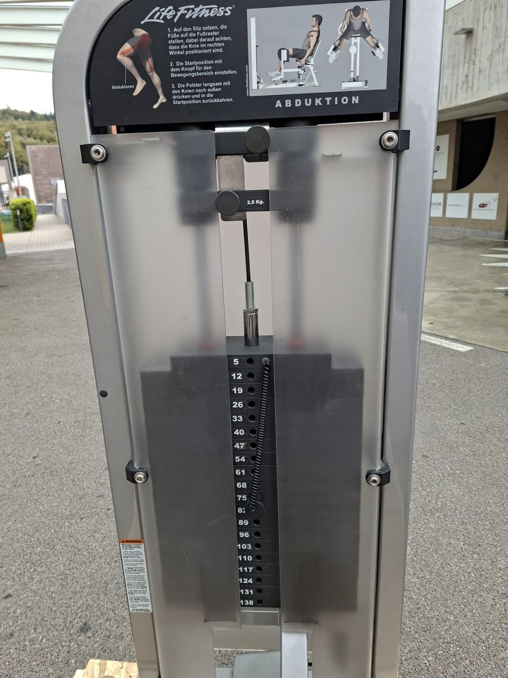 Life Fitness Hometrainer: Lifefitness Abduktion – Usato da Dättwil venduto da buc_vxc6 5