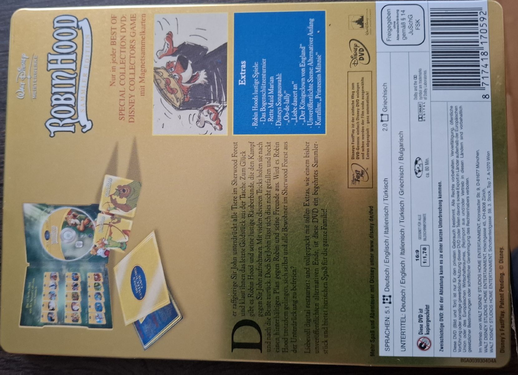 Tutti i DVDs: Robin Hood Special Collection – Usato da Basel venduto da mgn_ft72 2