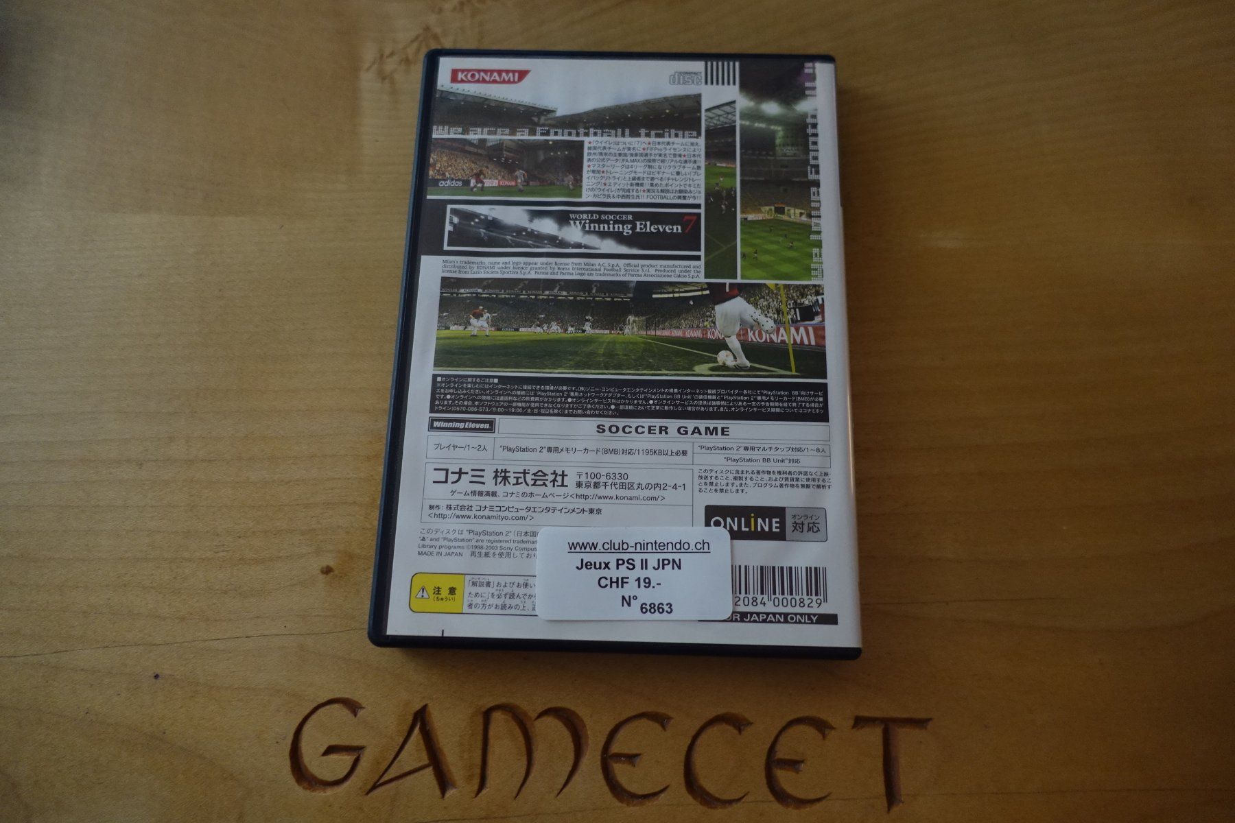 Sony Giochi: World Soccer Winning Eleven 7 - Japan – Usato da Steinach venduto da Gamecet 2