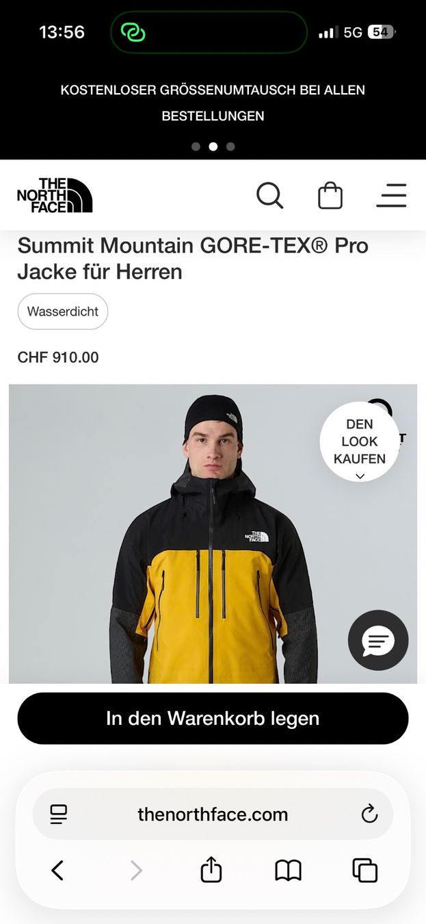 North Face Giacche: The North Face Summit Series GORE-TEX Pro Jacket Hardshell – Usato da Biel/Bienne venduto da den_6lsr 2